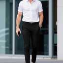 GINGTTO Mens Dress Pants Slim Fit Chino Pants for Men Stretch, Size XL