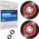 BlueStars Ultra Durable 8536974 Dryer Drum Support Roller  Compatible with Whirlpool Kenmore Maytag Dryers - Replaces 8536973 W10314171 W10314173 WPW10314173 PS11752609 - PACK OF 2