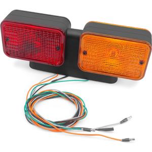 Left Rear Tail Light for John Deere 1025R, Tractor LH Accessory Compatible with JD 1023E 1026R 2025R 2032R 3025D 3032E 4066R 5075E, Waterproof Taillights Brake Turn Stop Warning Parts LVA18272