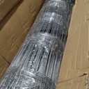 Farm Fence 4FT x 164FT, Livestock Fence, Goat Fence, Galvanized Cattle Fence, Heavy Zinc Coating Wire Fencing, Hog Wire Fencing Perfect for Pest Control, Livestock & Animals Protection