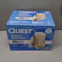 Quest Nutrition Protein Milkshake, Vanilla, 45g Protein, 2g Sugar, High Protein, Low Sugar, Gluten Free, 12 Count (EXP 03/13/27)