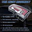 Tail Lights Assembly Compatible with GMC Yukon XL 2015 2016 2017 2018 2019 2020 LED Right Passenger Side Taillight Brake Turn Signal Assembly With Bulb Replaces 23380460 84536243 GM2801268