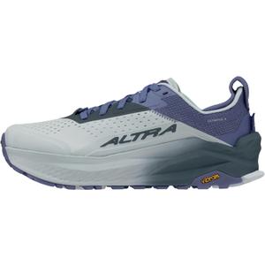 ALTRA Women's Olympus 6 Trail Running Shoe (8.5, Gray/Blue)