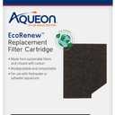 Aqueon Genuine EcoRenew Filter Cartridges, for Freshwater and Saltwater Aquariums, Large, 6-Pack