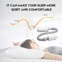 CPAP Muffler for AirMini Compatible with Transcend Travel and ResMed AirMini CPAP Machines. Includes CPAP Hose Adapter and Noise-Absorbing Sponge to Effectively Reduce White Noise for Quieter Sleep