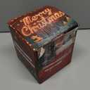 DR.DUDU 7 FT Christmas Inflatable Outdoor Decorations, Blow Up Santa Claus with Reindeer Hanging Xmas Inflatables Decor with LED Lights for Yard Lawn Porch Garden Holiday Party