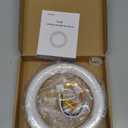 T9 LED Circline Light Bulb, 8 Inch 1700LM LED Circular Light, 12W Clear Cover 5000K Daylight Replacement for FC8T9/CW 22-Watt Fluorescent Circular Bulb (5000K, 8")