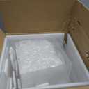 Leinuosen 7 Pcs Large Buffet Risers Set 6" to 12" Acrylic Display Box Catering Dessert Table Riser Food Display Decorative Stand with Hollow Bottom for Catering Supplies(Clear, Square)