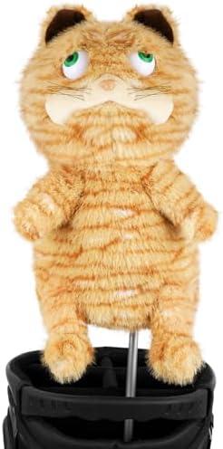 LZFAN Golf Club Covers for Woods and Drivers Funny Driver Headcover Animal Golf Club Head Covers Golf Gifts for Men Women Plush