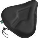Zacro Bike Seat Cushion - Gel Padded Bike Seat Cover for Men Women Comfort, Extra Soft Exercise Bicycle Seat Compatible with Peloton, Outdoor & Indoor Bike Saddles