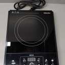 Mueller RapidTherm Portable Induction Cooktop, 1800W Hot Plate Electric Stove Top Burner. 8 Temp Levels, Auto-Off & Pot Detection, LED Display, Child Lock, 4 Programs, Burners for Cooking