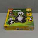 LEGO Creator 3 in 1 Wild Animals Panda Family - Building Toy Kit for Kids with 3 Building Options, Panda, Penguin, or Orca - 8 Year Old Girl & Boy Birthday Gifts - 31165