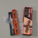 Saker Cabinet Hardware Doweling Jig - Cabinet Handle Template Tool for Knobs and Pull - Adjustable Self Centering Punch Locator Precise Woodworking Drill Guide (6.5" Jig Saw)