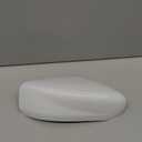 Moonlinks Compatible with Nissan Altima 2013 2014 2015 2016 2017 2018 Mirror Cover Replacement, White Mirror Cap Trim Without Turn Signal Light for Right Passenger Side