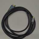 WARRKY USB C to HDMI Cable 4K 60Hz[Anti-Interference, Gold-Plated Plugs] Aluminum HDR Type-C to HDMI 2.0 Cord, Thunderbolt 3/4/5 Compatible for iPhone 15/16 Series, MacBook, iMac, iPad Pro, Galaxy-6ft