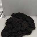 Joccun Stretch Loveseat Couch Cover Slipcover, 1-Piece Sofa Cover for 2 Cushion Couch Spandex Jacquard Washable Furniture Protector Cover for Living Room,Kids,PetsLoveseat,Black (Medium55"-78"))