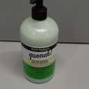 Aunt Jackie's Curls and Coils Quench, Large 24oz Family Sized Pump, Moisture Intensive Leave-In Hair Conditioner for Natural Curls, Coils and Waves, Enriched With Shea Butter, Green