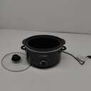 Crock-Pot 4-Quart Manual Slow Cooker, Black