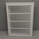 Howeall 20"W x 14"H [Duct Opening Size] Steel Return Air Filter Grille - Removable Face/Door for 1 inch Filters -HVAC Vent Cover Grill - White [Outer Dimensions: 22 5/8"W X 16 5/8"H]