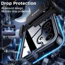 Temdan Compatible with Samsung Galaxy S24 Case Waterproof with Belt Clip Holster, Built-in Lens & Screen Protector Military Grade Shockproof Dropproof IP68 Underwater Full Body Phone Case