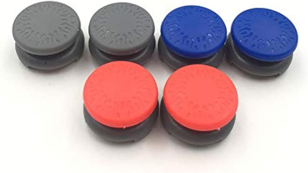 Analog Thumb Stick Grips Caps Extenders Joystick Cap Cover for Nintendo Switch NS Joy Con Controller Sticks Cap Skin (3Pairs)