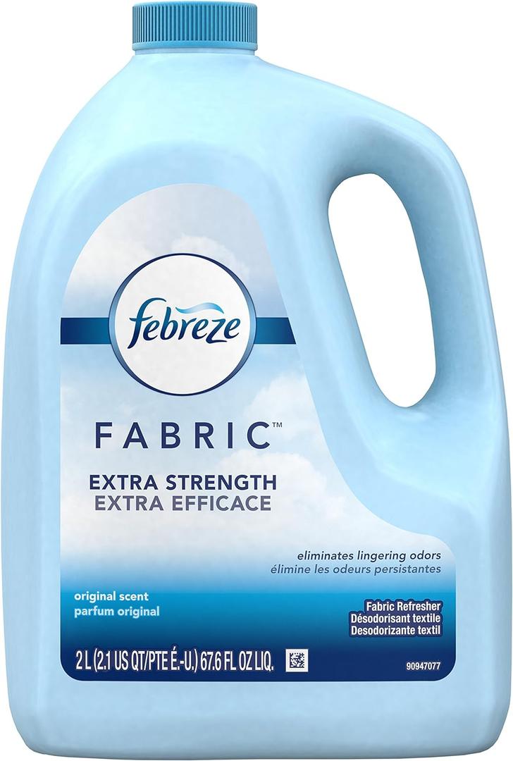 Febreze Air Freshener, Extra Strength Fabric Refresher Refill Air Freshener, Original Scent, 67.6oz
