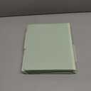 10 Letter Size Gray Green Classification Folders - 2 Divider - 2 Inch Tyvek Expansions - Durable 2 Prongs Designed to Organize Standard Medical Files, Office Reports - Letter Size, Green, 10 Pack