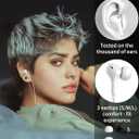 USB C Headphone for Samsung S26 S25 FE S24 A16 A17 Wired Earbuds Magnetic in-Ear Type C Earphone with Microphone Volume Control Bass Stereo Noise Canceling for iPhone 17 Pro Max 16 16e 15 Pixel 10a 9a