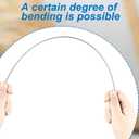 300 Pcs 16 Inch Insulation Support 16  Wire Insulation Support Wire, 1095 Carbon Steel Metal Insulated for Ceiling Attic (Black)