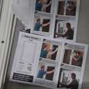 2 Pcs 7 x 64 Inch Entry Door Frame Only Replacement Kit for 1" Glass (Glass Not Included), 1 Lite Exterior Front Door Window Frame Replacement (Rectangle)