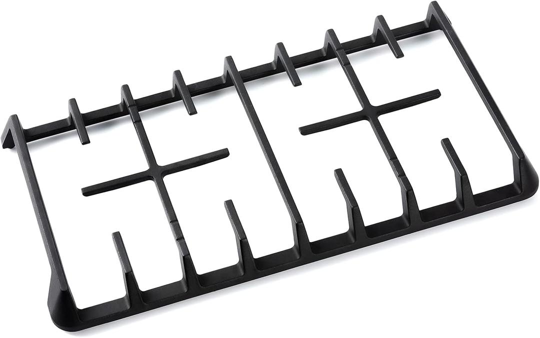 DG94-00937A DG94-00468B Cast Iron Side Grate Replacement for Samsung Stove Parts NX58H9500WS NX58H5600SS NX58R5601SS NX58J5600SG NX58F5500SS and More Samsung Gas Range Parts Stove top Support 1 Pack