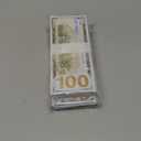 Pack of 2 200 Pcs Fake Money Prop Money Movie Props Kids Education Learning,Toy for Music Video, Develops Early Math Skills,Videos,Birthday Parties and Holida