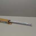 Ivilon Tension Curtain Rod - Spring Tension Rod for Windows or Shower, 36 to 54 Inch. Chrome