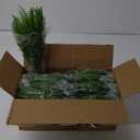 40 Pcs Artificial Boston Fake Fern Plants Bushes Faux Plants Shrubs Greenery UV Resistant for House Office Garden Indoor Outdoor Dcor