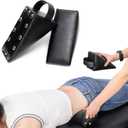 Pelvic Sacral SOT Blocks | Pelvis Wedges not only Sufficient Padding but Also Great Support effectly for Sciatic Nerve/Back Hip Pain just Like Your Chiropractor,1/Pair,Black