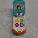 Baby Phone Toys with musicial and Light, Flip Phone Educational Toddler Toys (Blue)