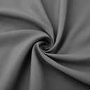 Horbaunal Dark Grey Bed Wedge Pillow Cover with Zipper Design, Wedge Pillowcase Protector with Side Pocket for Storage, 24" L x 24" W x 12" H(Pillow Not Include)