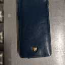 Foxer Large Women's Card Wallet, Navy Blue