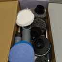 Electric Spin Scrubber, [IPX8 Waterproof ] [50KG Torque]- Gray