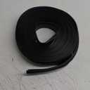RV Slide Out Seal 1-1/2" x 9/16" x 25' Black Rubber Slideout Wiper Seal Replacement Weather Stripping R854056.(Clip-On)