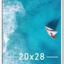 White 20x28 Picture Frame Lightweight yet Durable Frame Wall Hanging