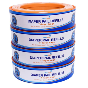 ChoiceRefill Compatible with Diaper Genie Pails, 8Pack, 2600 count