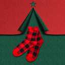 Family Matching Women Christmas Pajamas: Button Down Red Stripes and Christmas Tree Patterned PJS for Family Reunion Christmas Party Take Photos Gift for Couples - Women Large