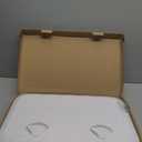 smartmarine 24"x14" Marine Boat Deck Hatch Cover,Boat Access Hatch & Lid, 2pcs Hatch Handles Lock.Black/White