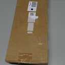 PIPE DECOR 1" x 30" Black Steel Plumbing Pipe, 4-Pack, Pre Cut Connector, Industrial Steel Grey Fits Standard One Inch Threaded Black Malleable Iron Fittings, Build Vintage DIY Furniture