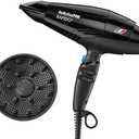 BaBylissPRO Hair Dryer, Nano Titanium Rapido 2000-Watt Blow Dryer, Hair Styling & Appliances, Black, BRAP1