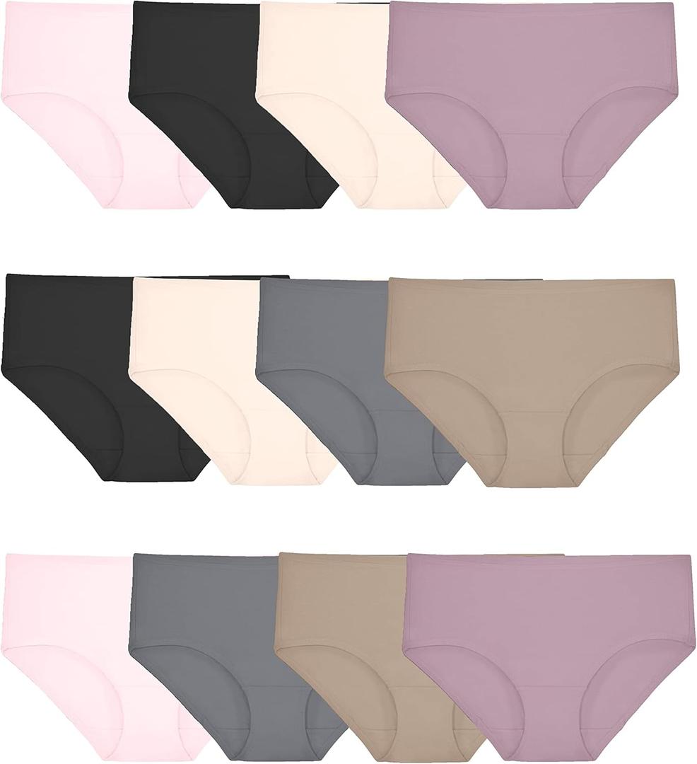 Fruit of the Loom Women's Beyondsoft Panties (L)