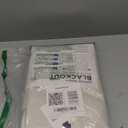 100% Blackout Shield Linen Blackout Curtains for Bedroom 84 Inches Long, Back Tab/Rod Pocket Living Room Drapes, Thermal Insulated Blackout Curtains 2 Panels Set, 50" W x 84" L, Cream