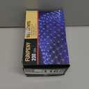 kemooie Outdoor Christmas Net Lights, 198 LEDs 9.8FT x 6.6FT Net Light, Connectable 8 Twinkle Modes Hanging Mesh Lights for Garden Bush Window Christmas Decorations (Blue&White)