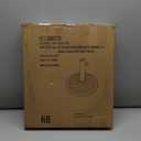 UBP18181-BR 18-Inch Cast Stone Umbrella Base, Made from Rust Free Composite Materials, Bronze Powder Coated Finish